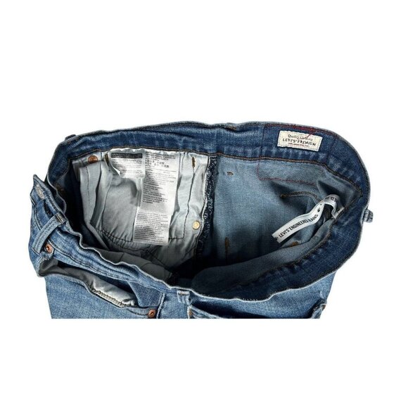 Rare Levi’s Premium Engineered Jeans Red Tab W31 L30 Custom Curved Hem - Picture 11 of 16